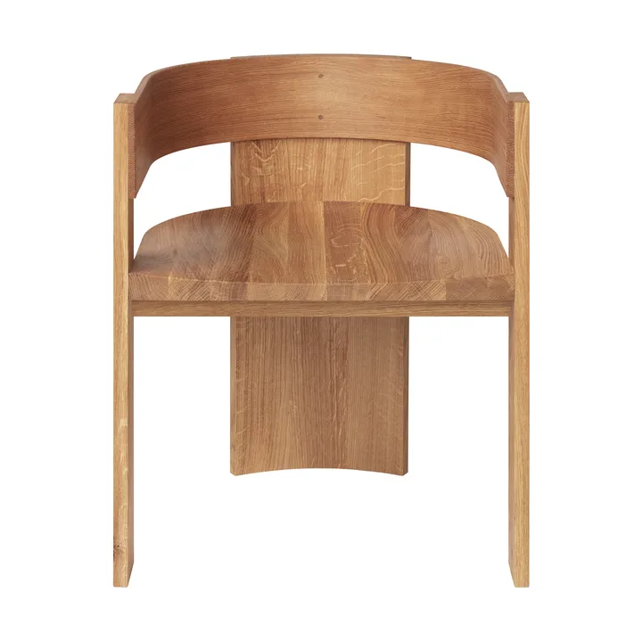 Sedia Collector - Rovere-noce laccato in tonalità calda - Kristina Dam Studio