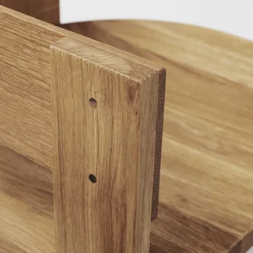 Sedia Collector - Rovere-noce laccato in tonalità calda - Kristina Dam Studio