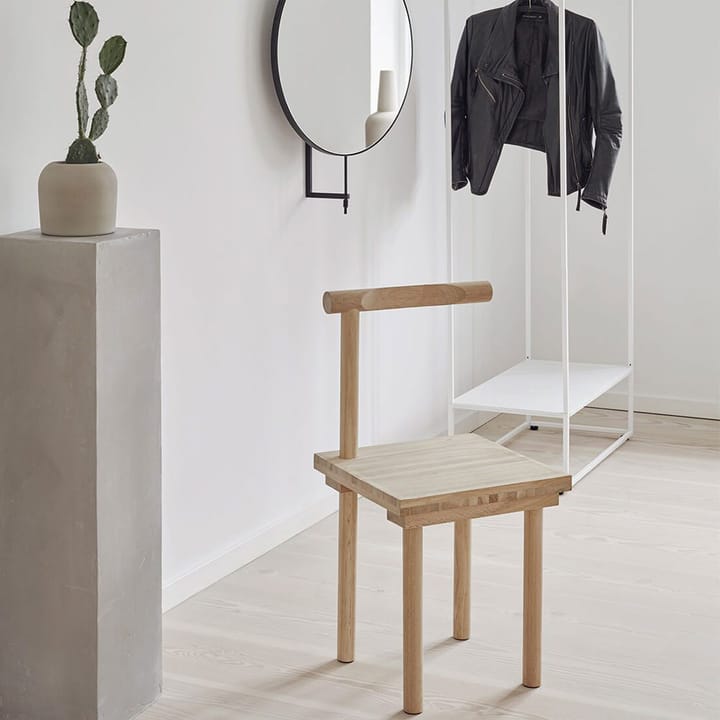 Sedia Sculptural, rovere Kristina Dam Studio