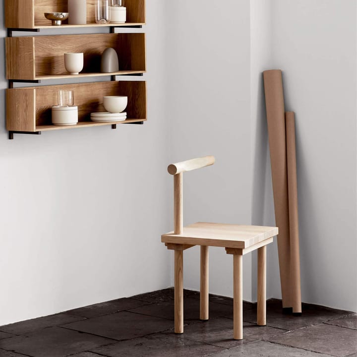 Sedia Sculptural, rovere Kristina Dam Studio