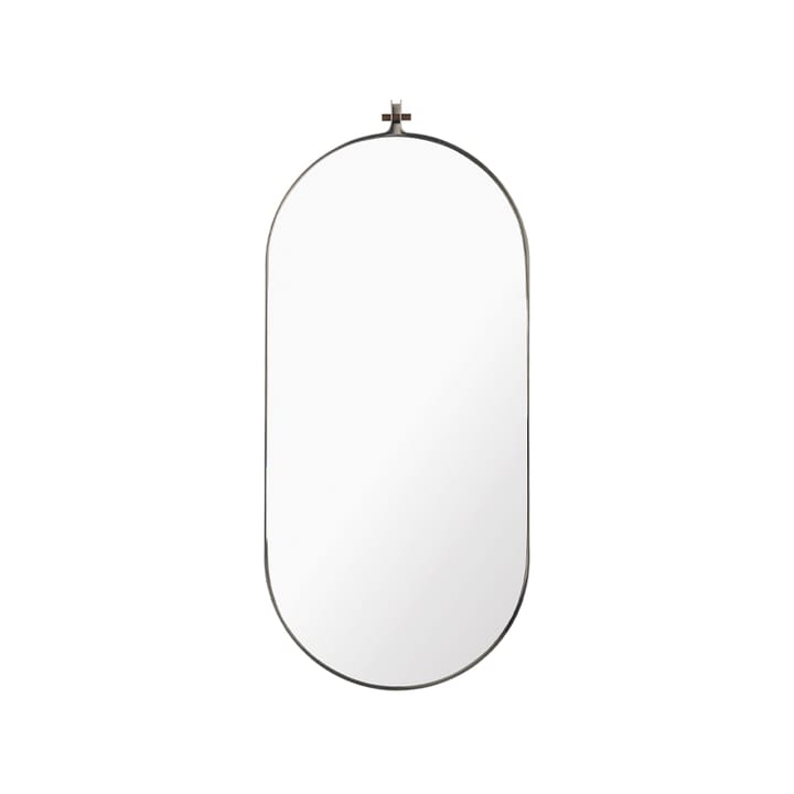Specchio Dowel - acciaio inossidabile 100x46 cm - Kristina Dam Studio