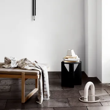 Stool sgabello rotondo - Rovere, Ø36x42 cm - Kristina Dam Studio