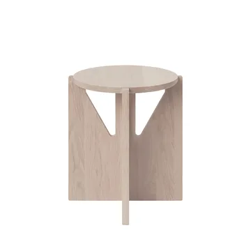 Stool sgabello rotondo - Rovere, Ø36x42 cm - Kristina Dam Studio