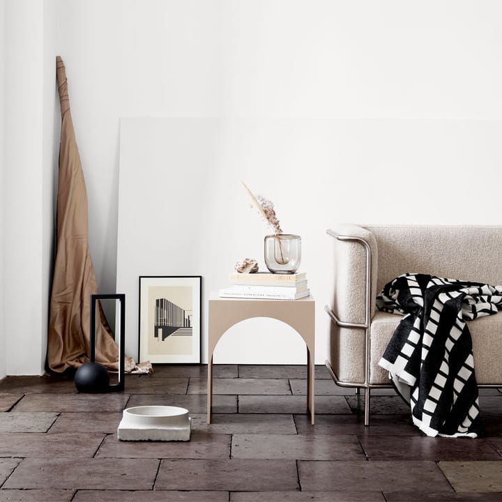 Tavolino Arch, beige, piccolo Kristina Dam Studio