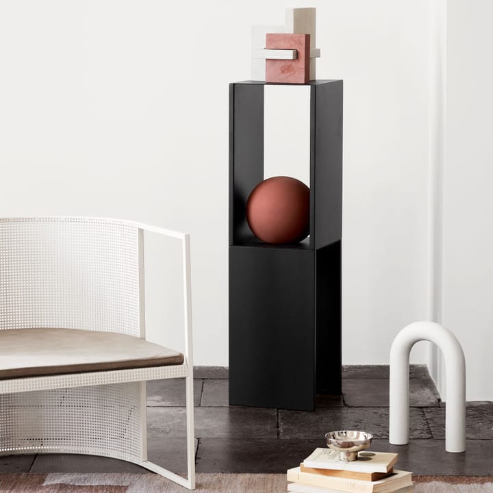 Tavolino Pedestal - nero - Kristina Dam Studio