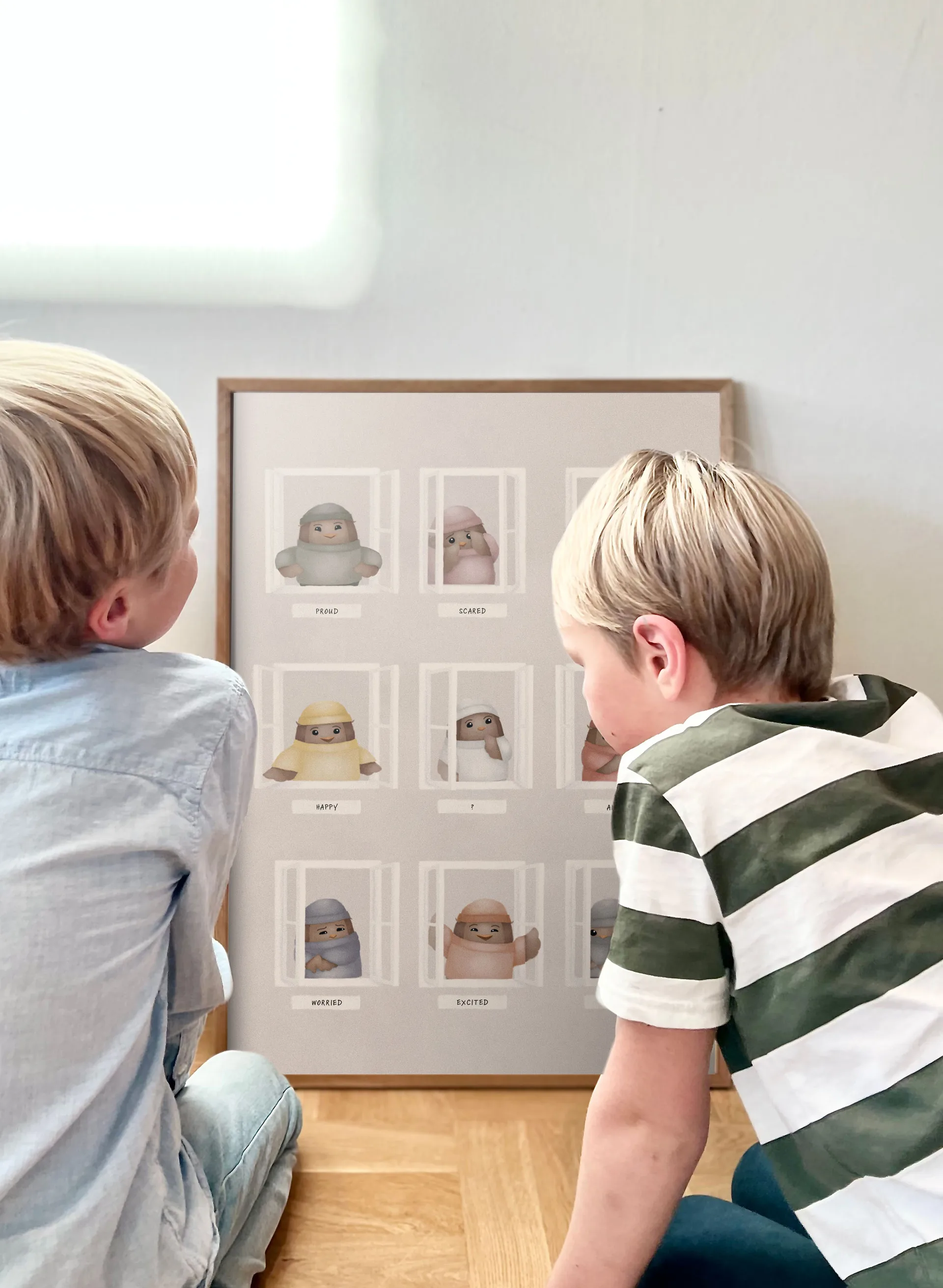 Poster My feelings, 50x70 cm Kunskapstavlan®