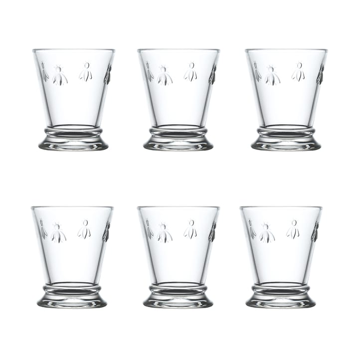 Bicchiere da drink Abeille, 19 cl, confezione da 6 - Trasparente - La Rochère