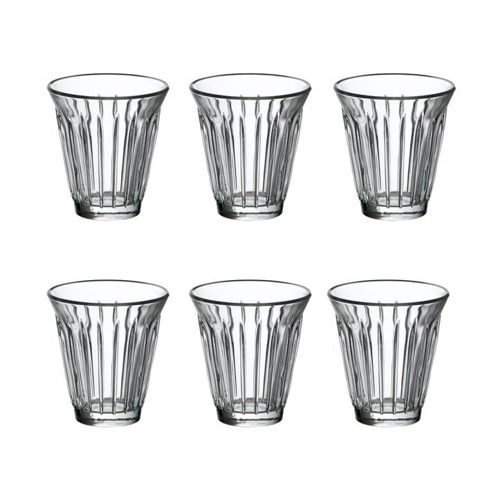 Bicchiere da drink Zinc, 19 cl, confezione da 6 - Trasparente - La Rochère