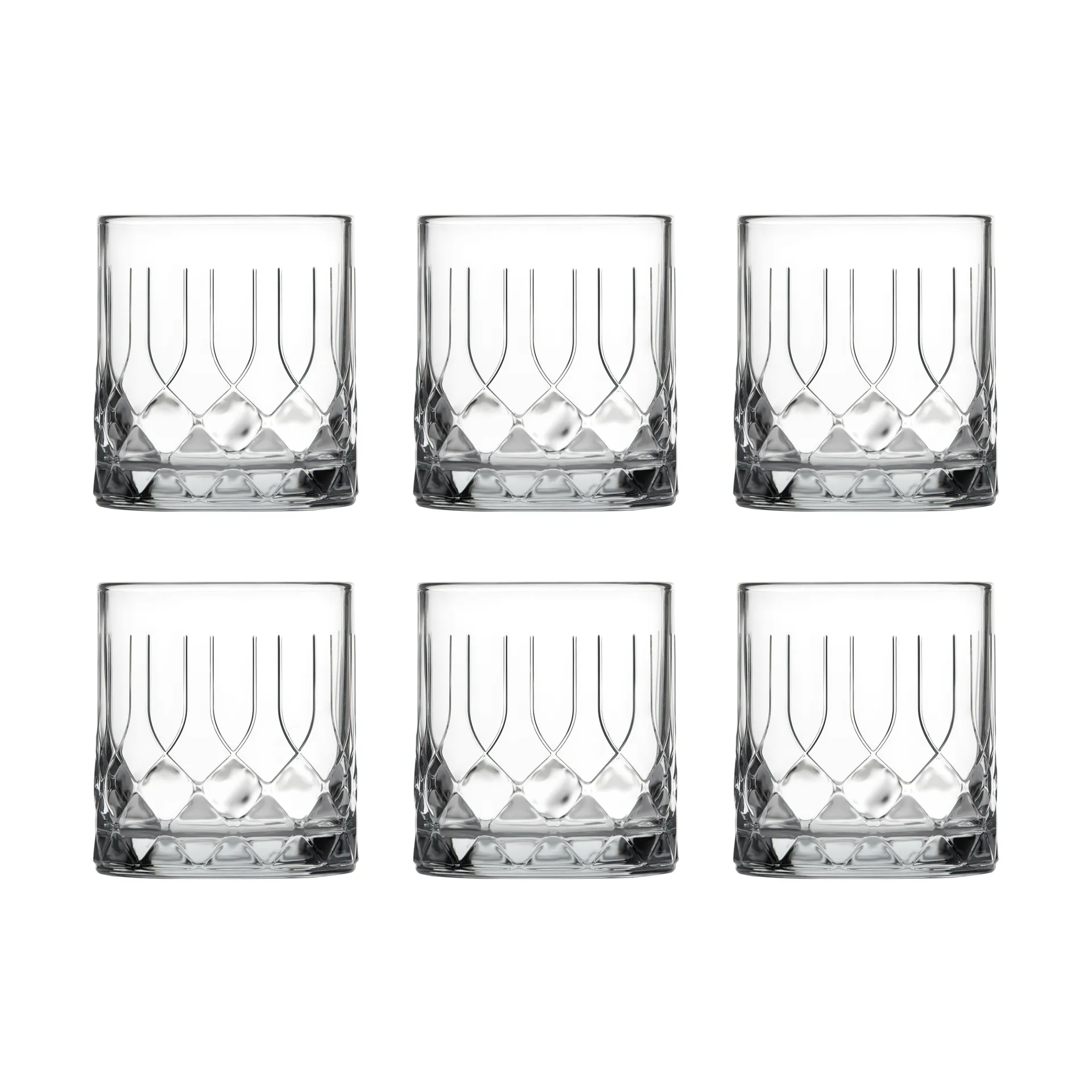 Set da 6 tumbler da whisky Chicago , 34 cl La Rochère