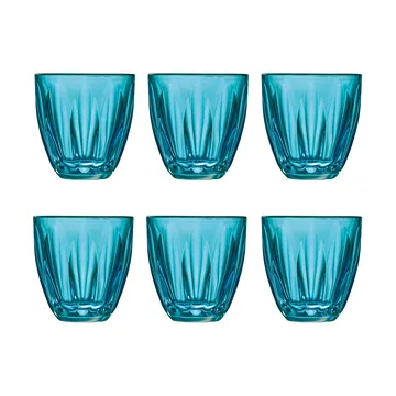 Set di 6 bicchieri Lily - Blu - La Rochère