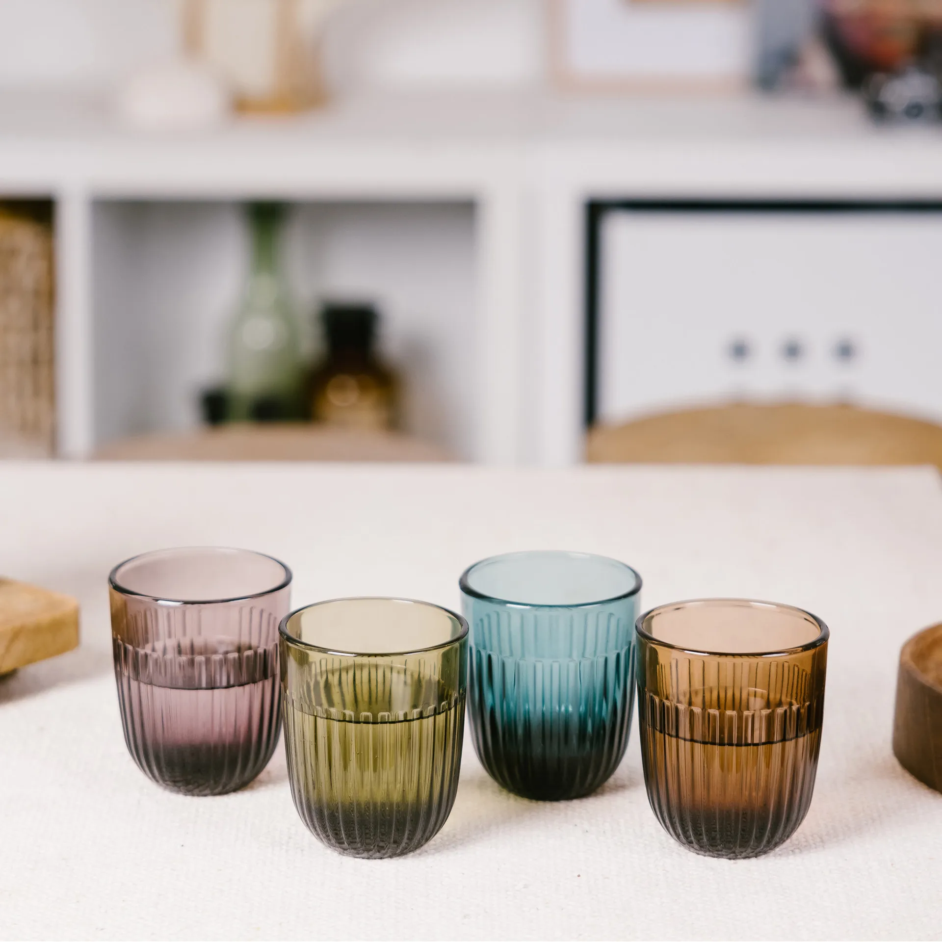 Set di 6 bicchieri per acqua Ouessant 29 cl, Blu scuro La Rochère