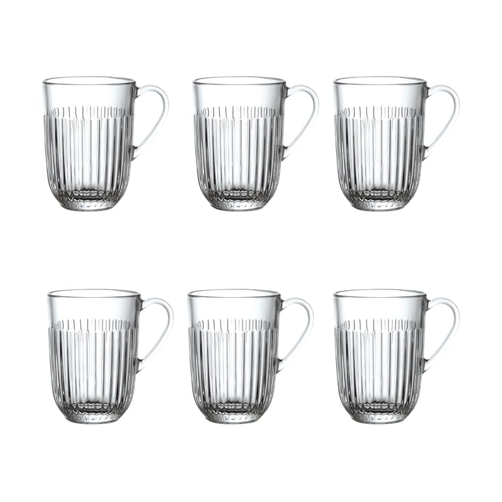 Tazza Ouessant, 40 cl, confezione da 6 - Trasparente - La Rochère