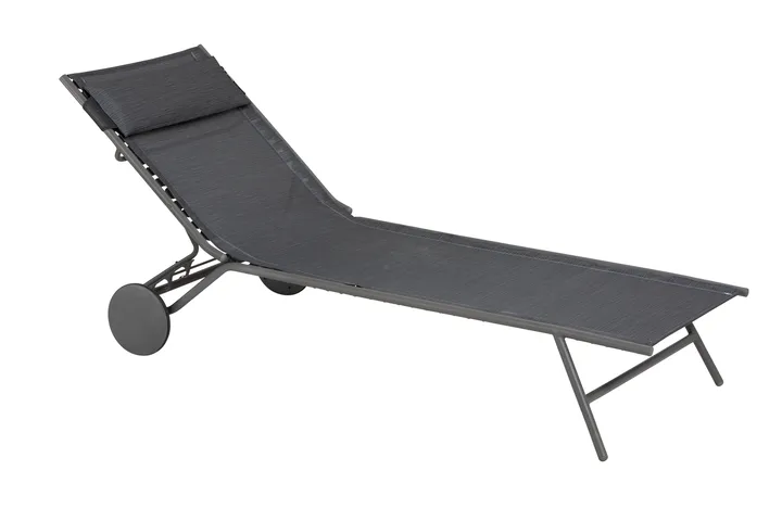 Miami II Exterya Plus lettino prendisole - Obsidian (grigio) - Lafuma
