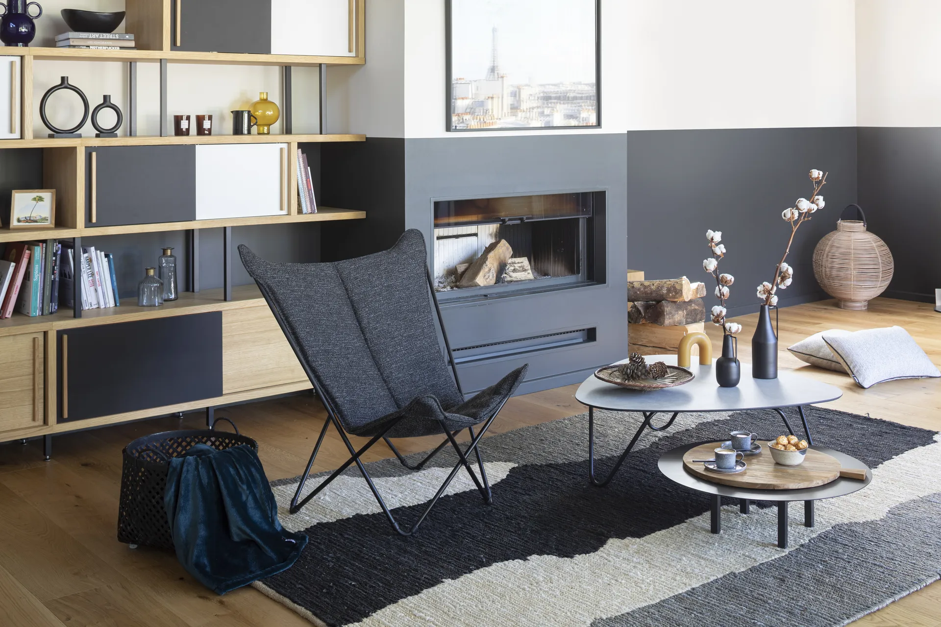 Sedia a sdraio Sphinx, Sunbrella Ebano Lafuma