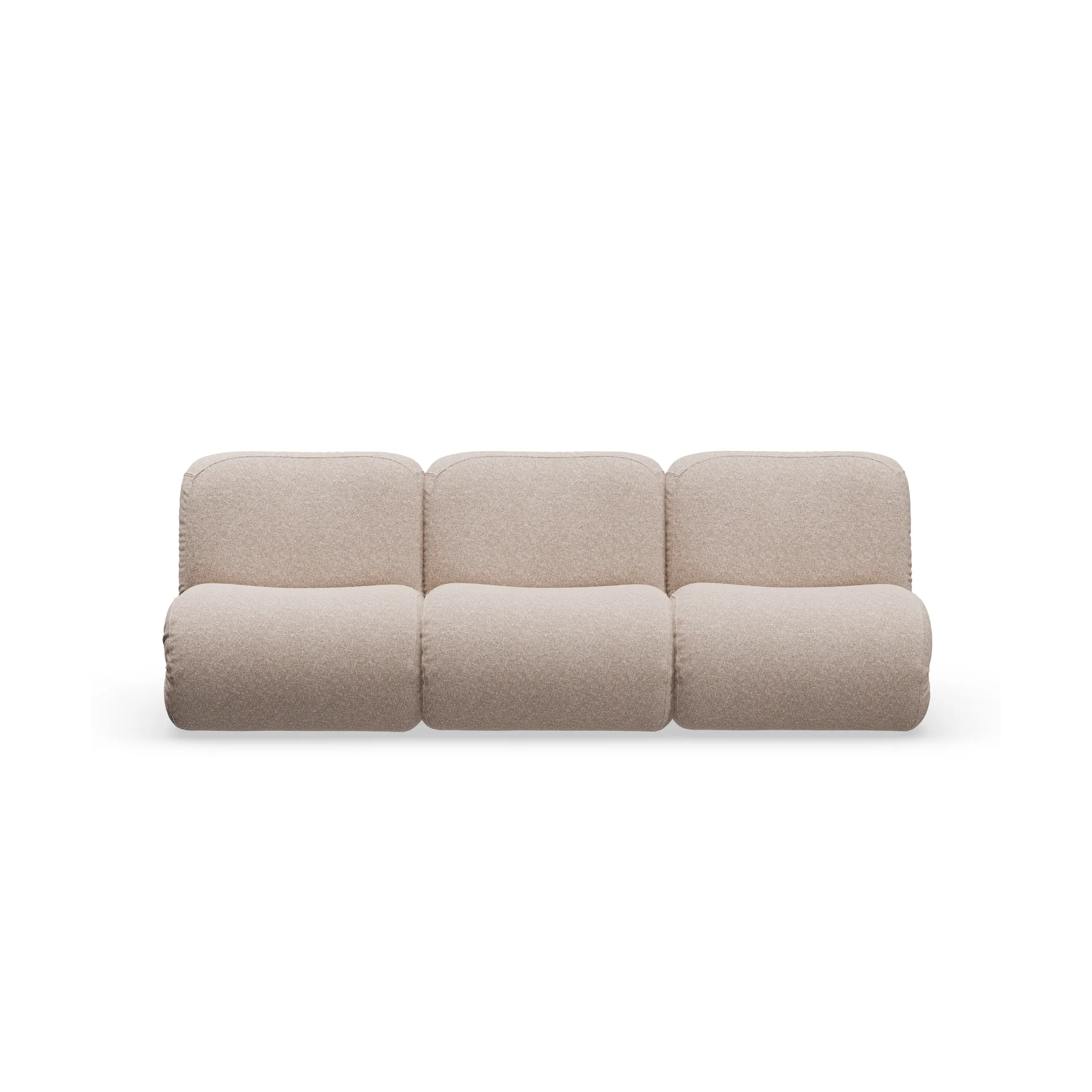 BAU divano 3 posti, Zero beige,  Lammhults