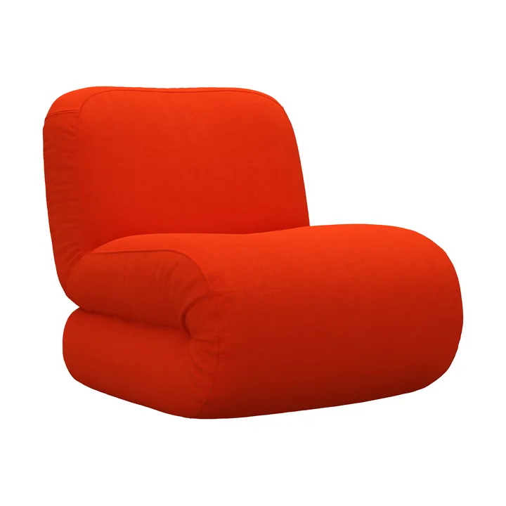 Bau poltrona - Vidar 0542 rosso, linare - Lammhults