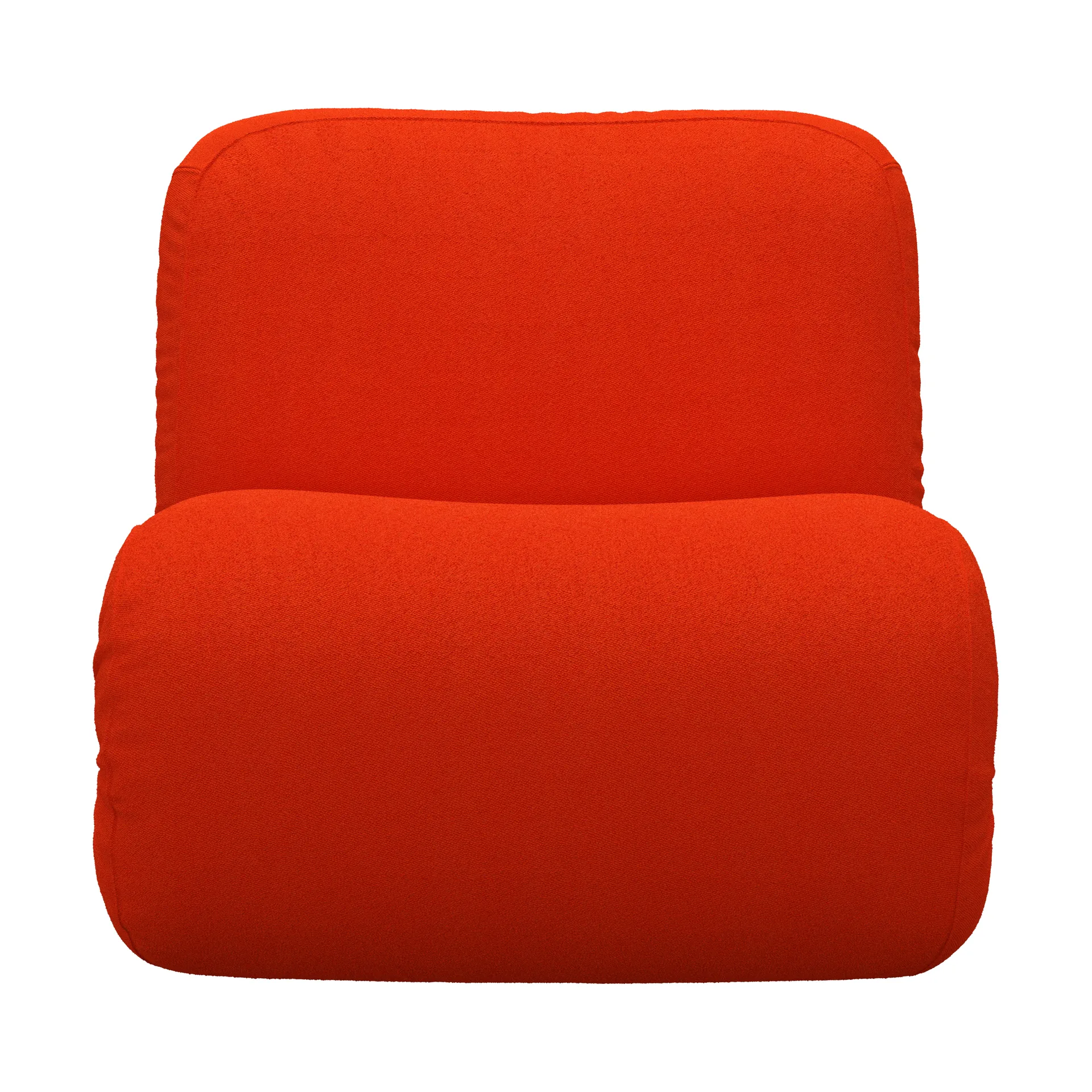 Bau poltrona, Vidar 0542 rosso, linare Lammhults