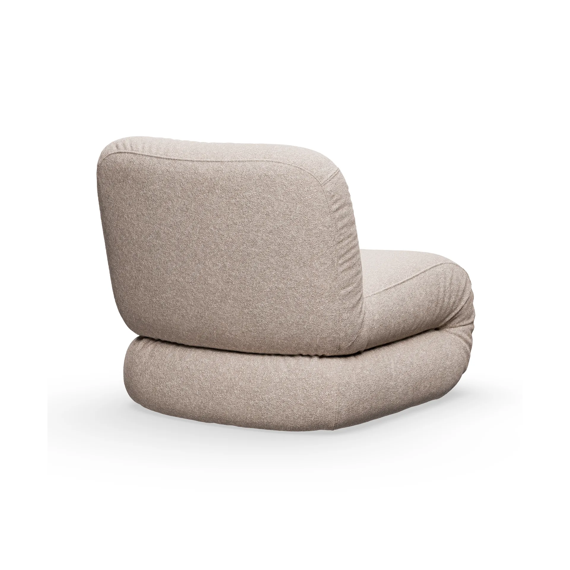 Bau poltrona, Zero Beige, dritto Lammhults