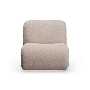 Bau poltrona - Zero Beige, dritto - Lammhults