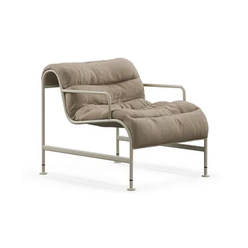 Poltrona Sunny con braccioli - Banrum Hemp-beige telaio - Lammhults