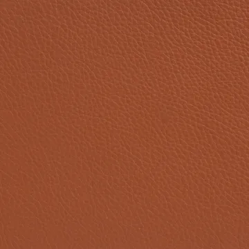 Poltrona Sunny con braccioli - Pelle Cognac-telaio cromato con ruote - Lammhults