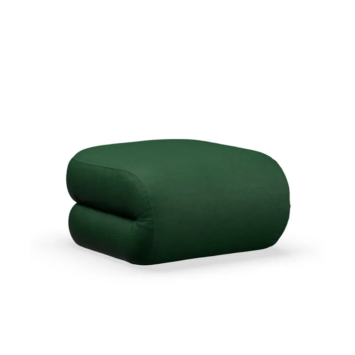 Pouf BAU - Divina melange-verde scuro - Lammhults