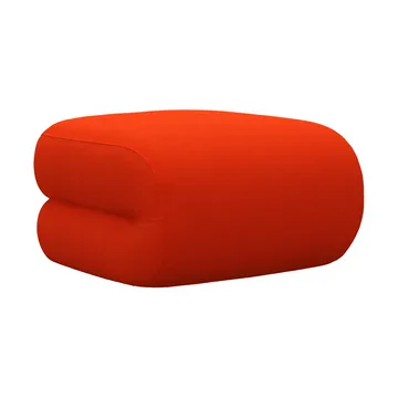 Pouf BAU - Vidar 0542 rosso, linare - Lammhults