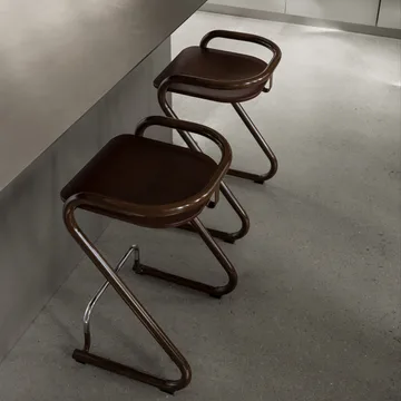 S70-3 sgabello da bar - Bianco-bianco - Lammhults