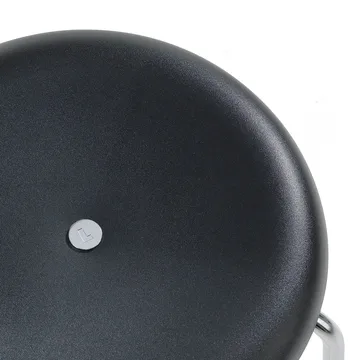 Sgabello da bar - Nero-cromo, 63 cm - Lammhults