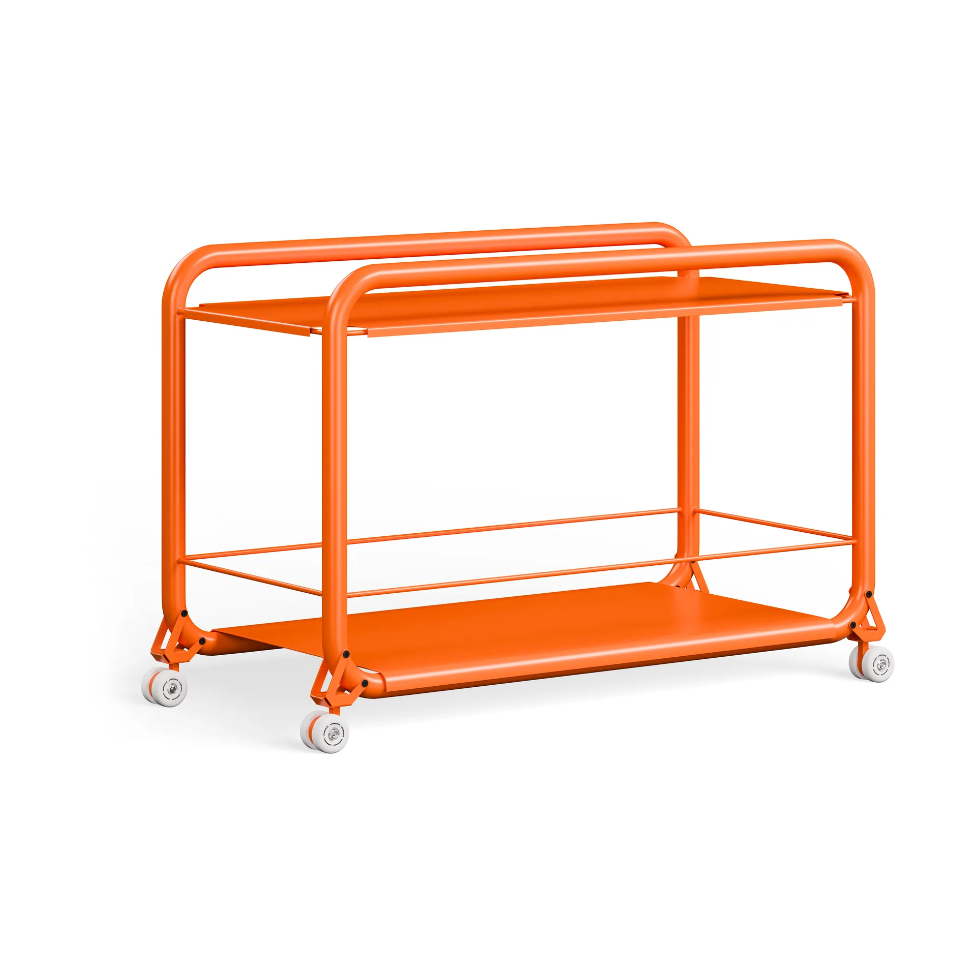 Tension carrello a rulli, Arancio Lammhults