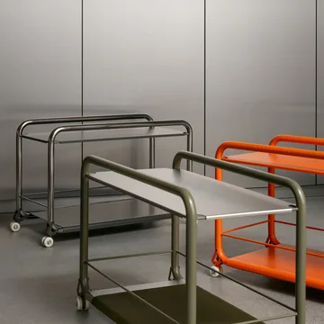 Tension carrello a rulli - Cromo-graphit texture - Lammhults