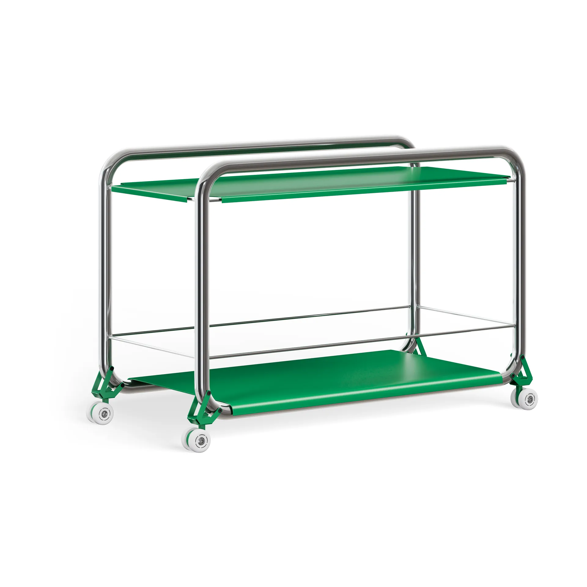 Tension carrello a rulli, Krom-green Lammhults