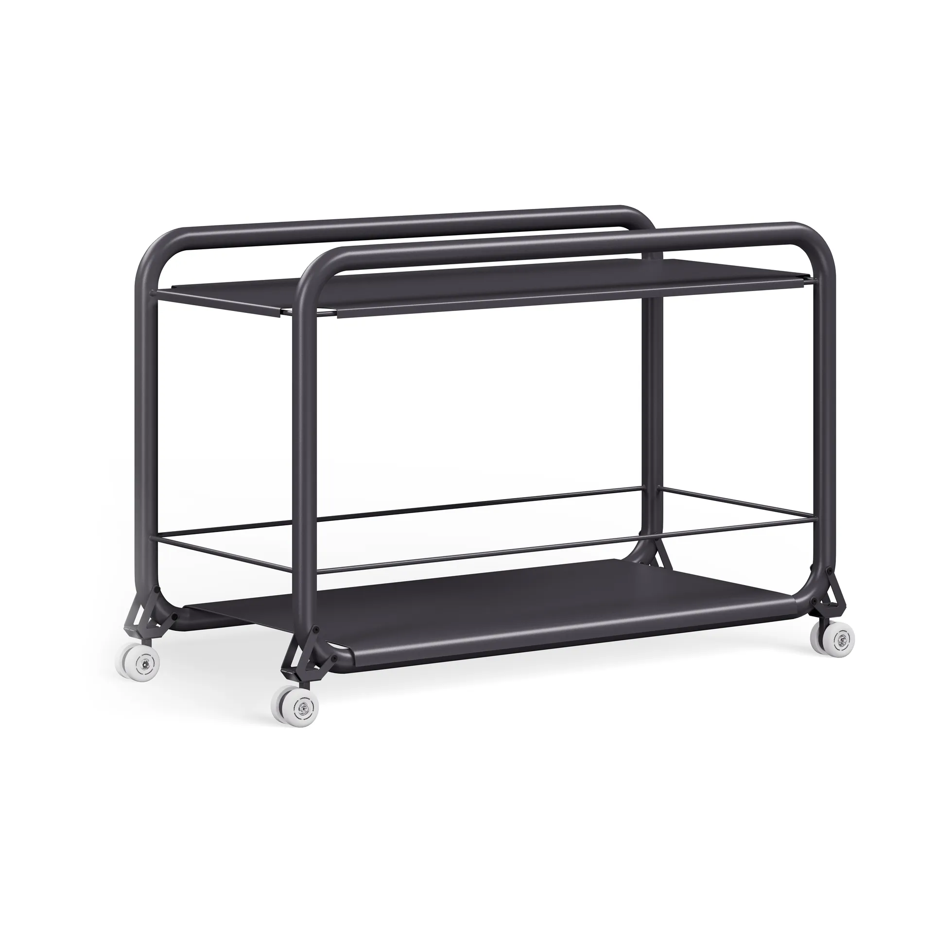 Tension carrello a rulli, Texture grafite Lammhults