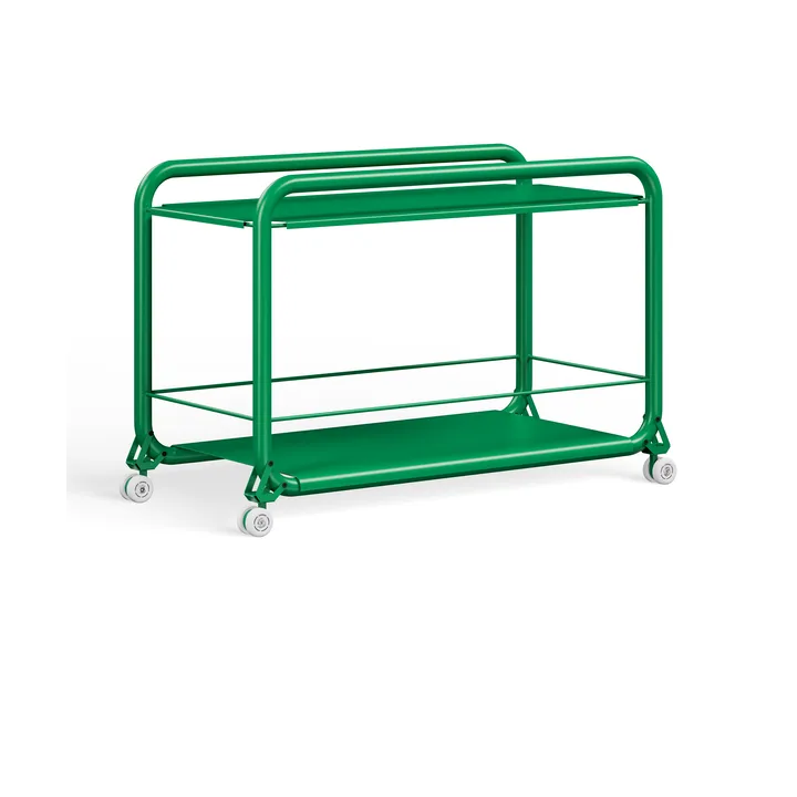 Tension carrello a rulli - Verde - Lammhults