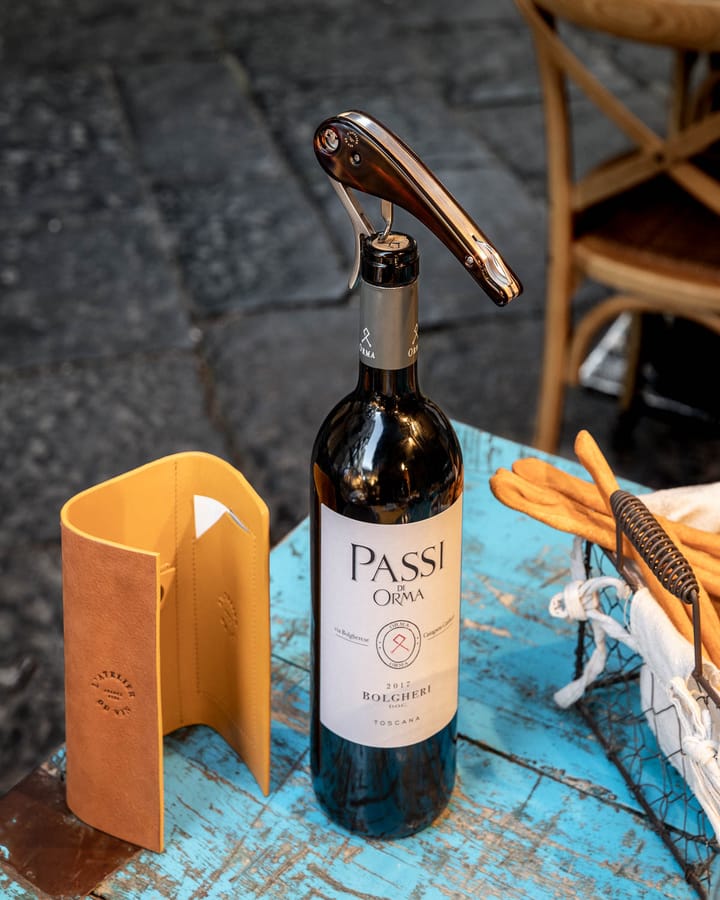 Cavatappi con custodia in pelle Soft machine nomad , 2 pezzi L'Atelier du Vin