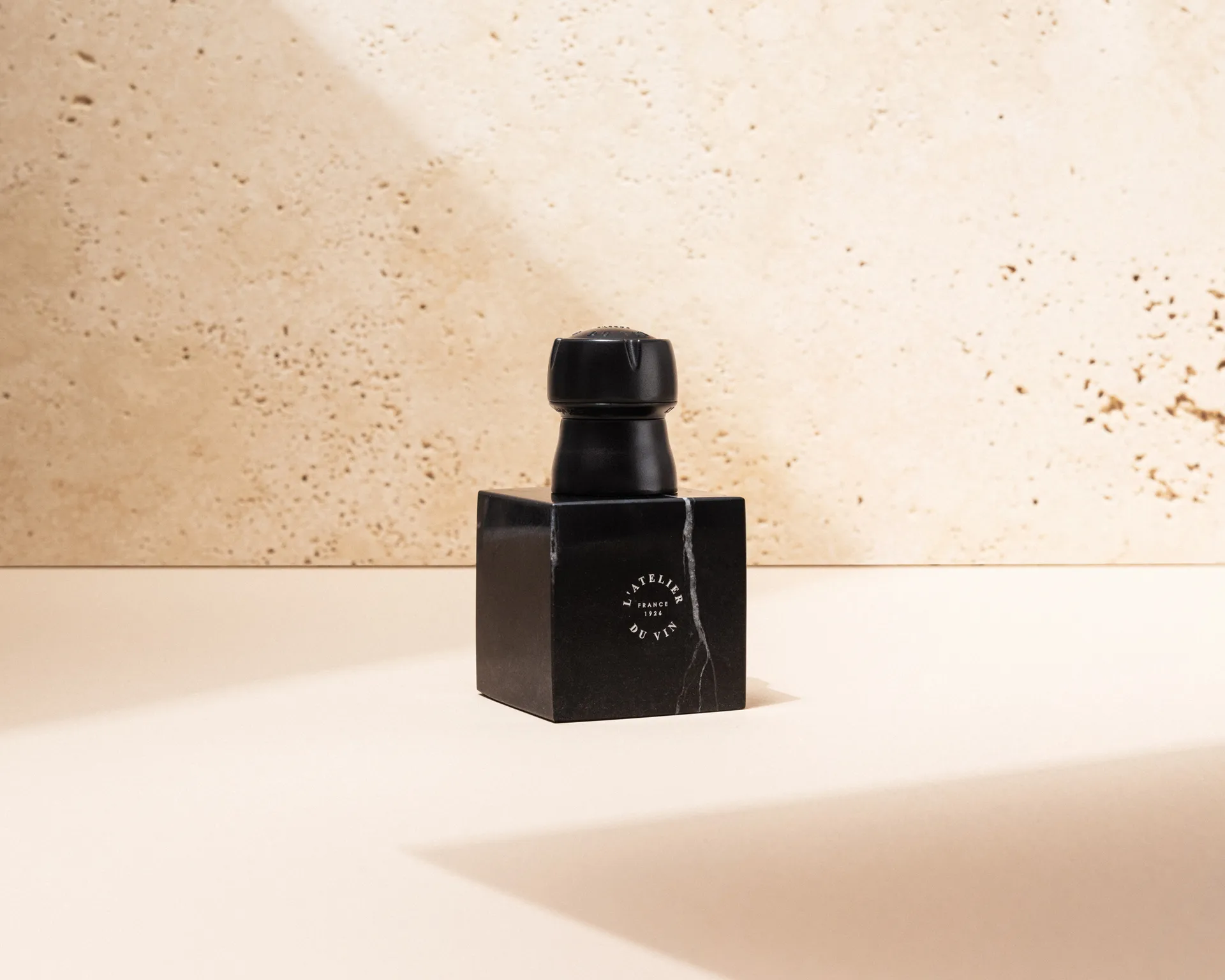 Tappo per bottiglia di Champagne, Nero-marmo L'Atelier du Vin
