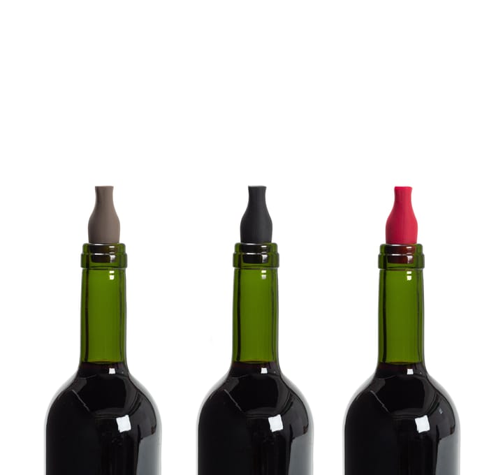 Tappo per vino Le Bouchon Universel  - Rosso-nero-marrone - L'Atelier du Vin