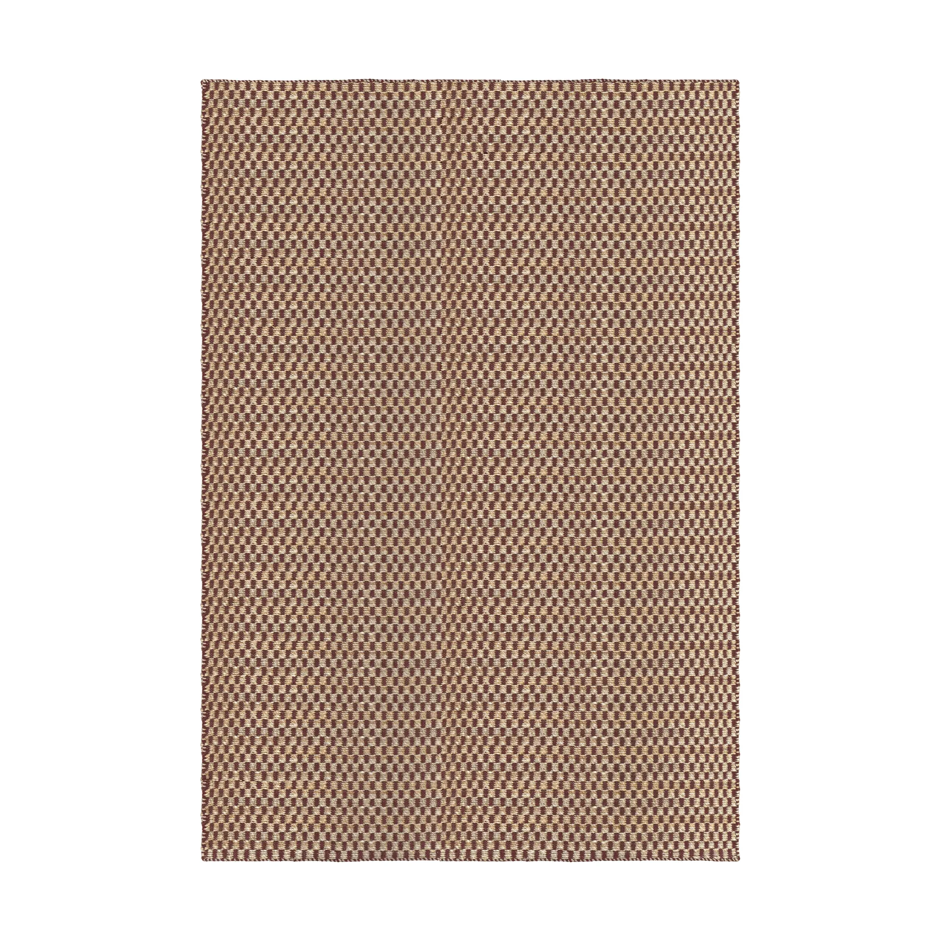 Barley tappeto in juta, Burgundy, 300x400 cm Layered