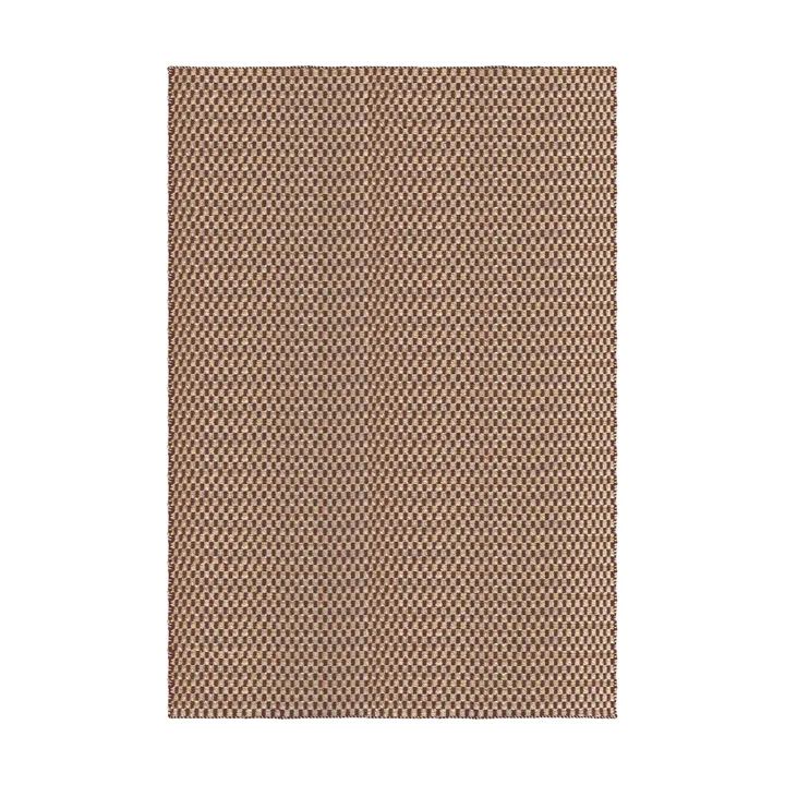 Barley tappeto in juta - Burgundy, 300x400 cm - Layered