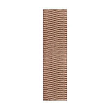 Barley tappeto in juta - Burgundy, 75x240 cm - Layered