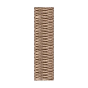 Barley tappeto in juta - Chestnut, 75x240 cm - Layered