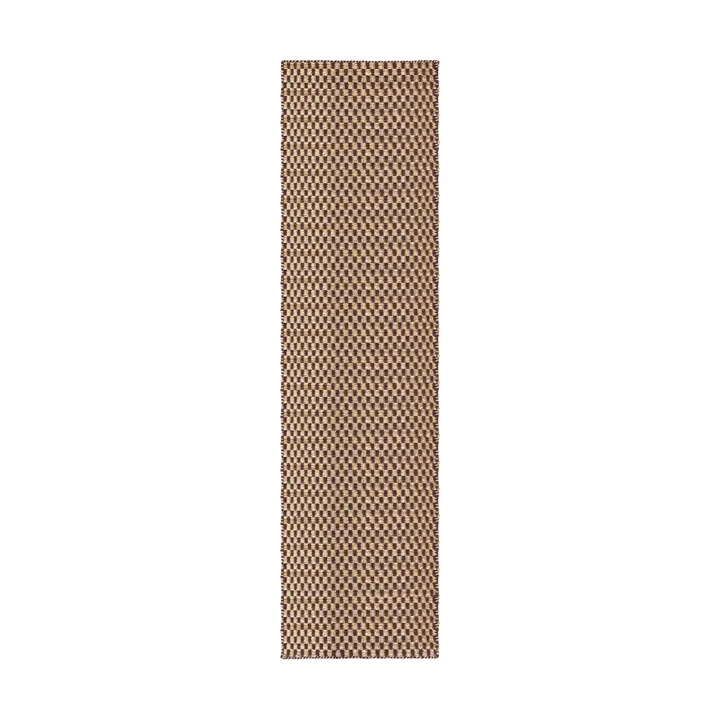 Barley tappeto in juta - Chestnut, 75x240 cm - Layered