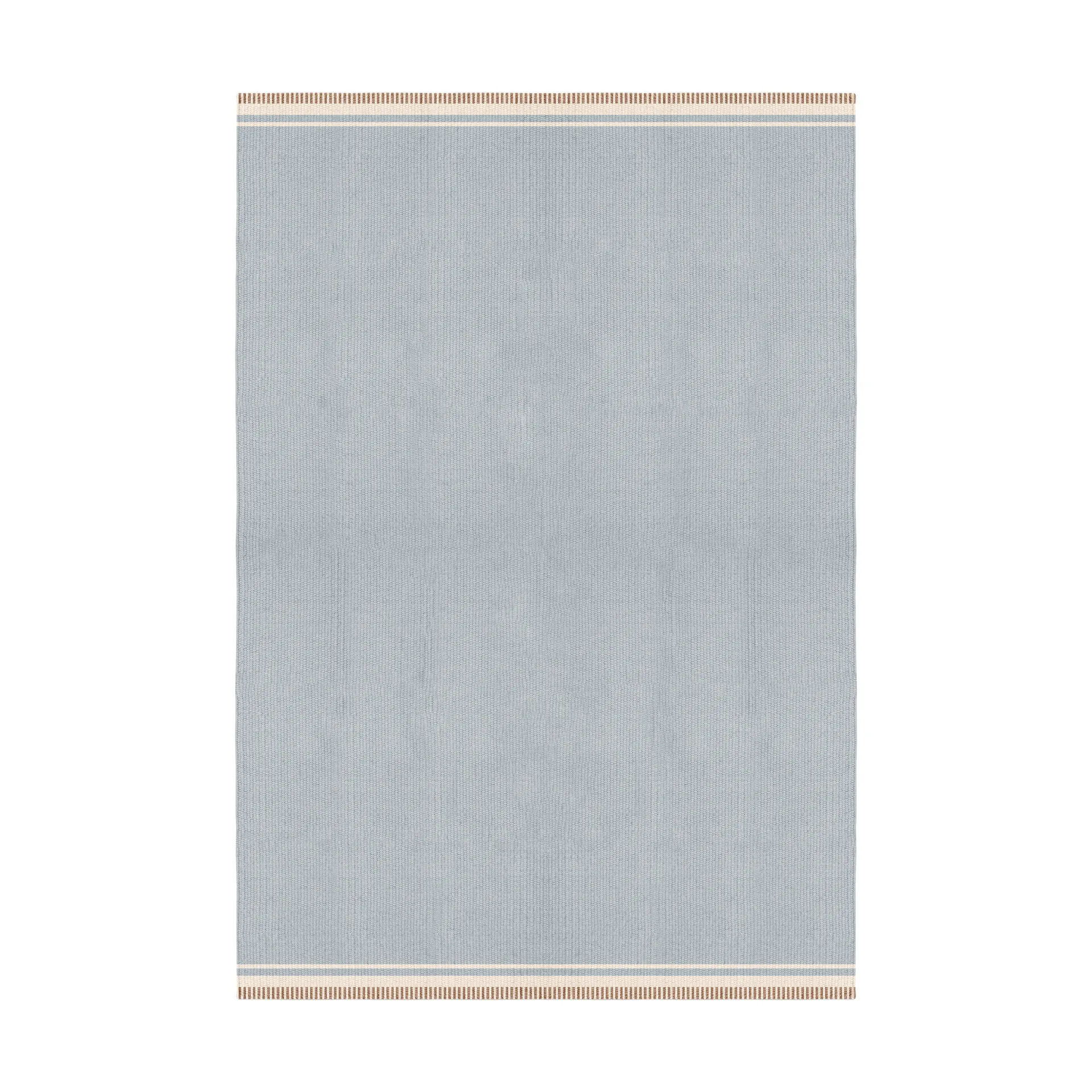 Röllakan Solid tappeto in lana, azzurro cielo, 140x200 cm Layered