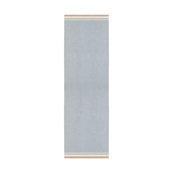 Röllakan Solid tappeto in lana - azzurro cielo, 80x300 cm - Layered