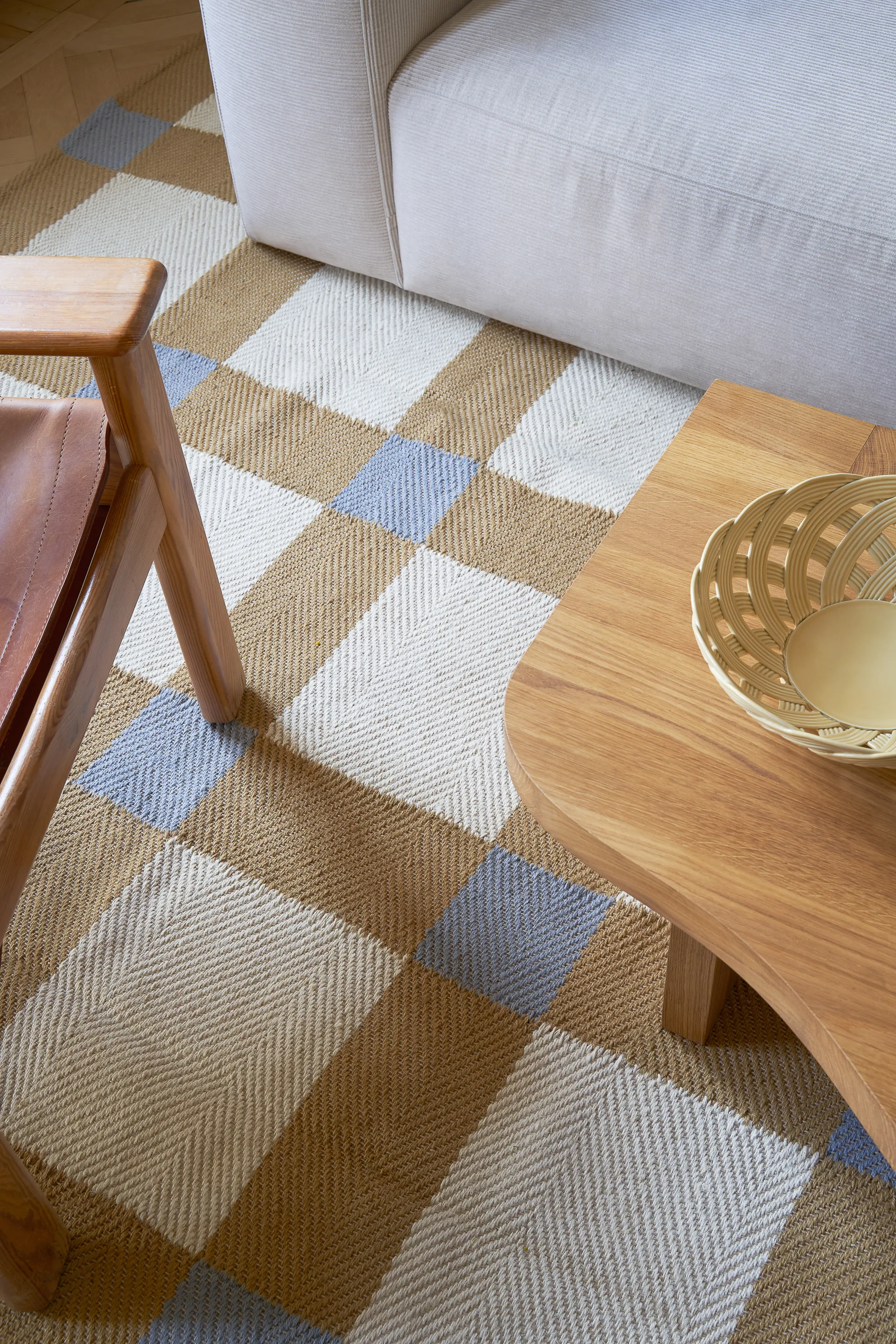 Tappeta in iuta Evelina Kroon 200x300 cm, Dusk Layered