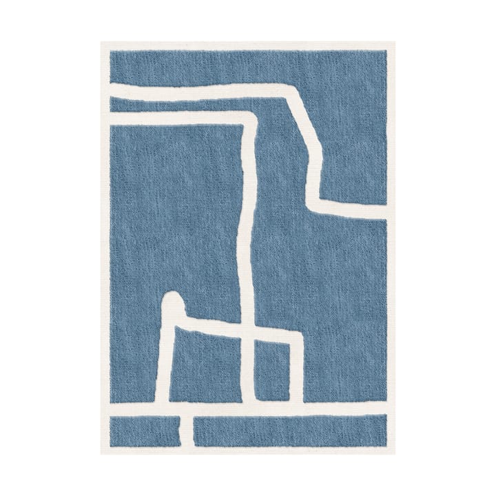 Tappeto di lana Gotland Klint - Cornflower blue 300x400 cm - Layered