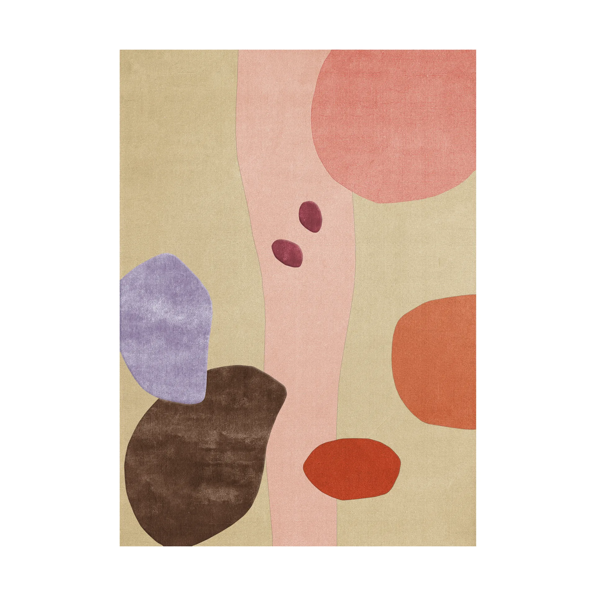 Tappeto di lana Magical garden, 140x200 cm Layered