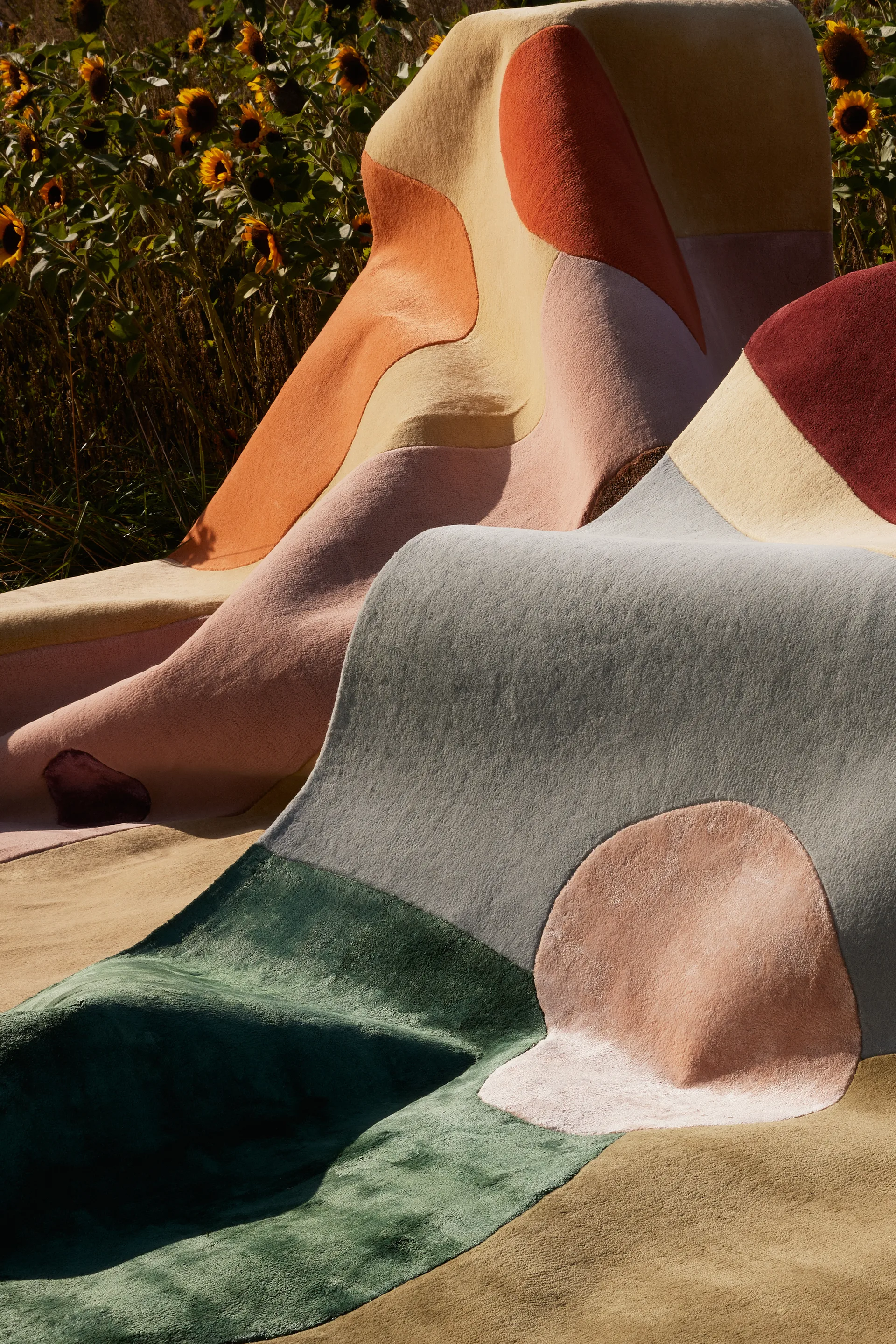 Tappeto di lana Magical garden, 140x200 cm Layered