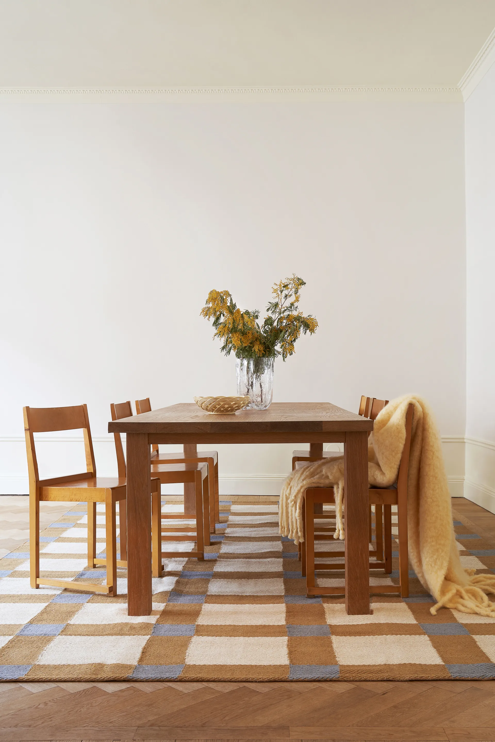 Tappeto in iuta Evelina Kroon 300x300 cm, Dusk Layered