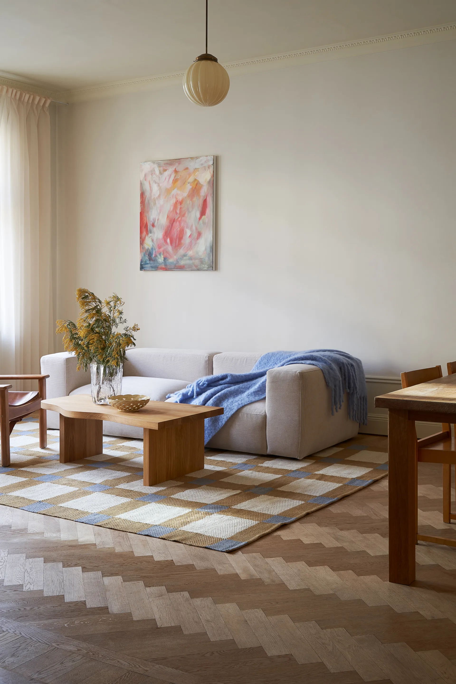Tappeto in iuta Evelina Kroon 75x200 cm, Dusk Layered